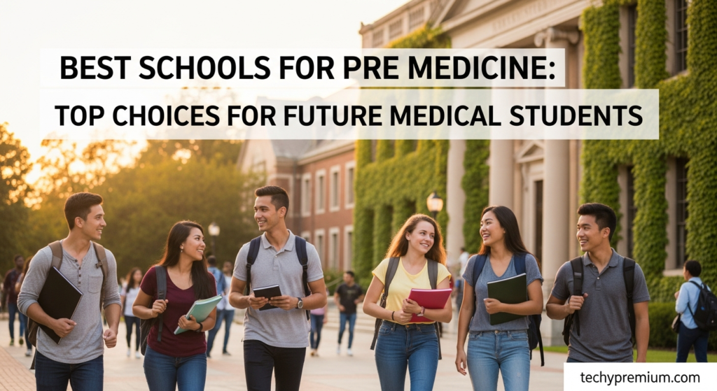best schools for pre medicine​